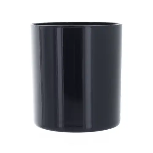 Black Straight Sided Tumbler