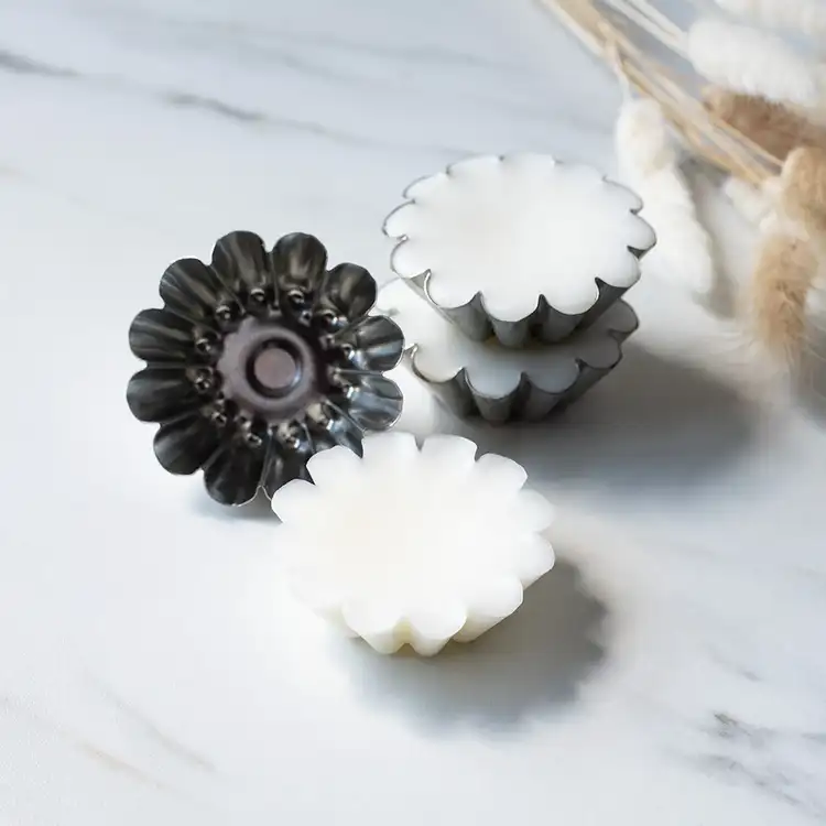 Tart Molds with wax tarts