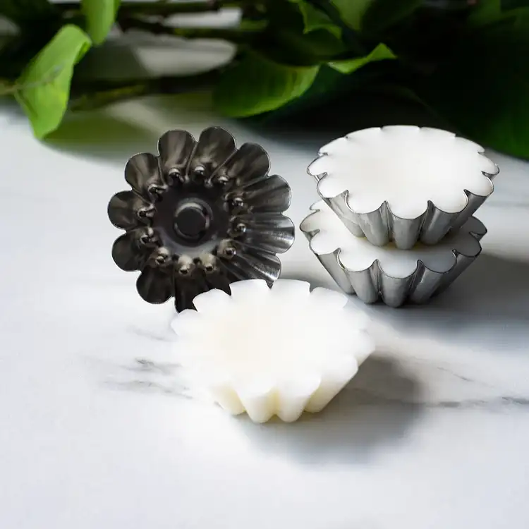 Tart Molds with wax tarts